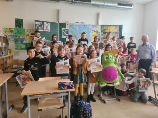 Gruppenfoto mit "Kruschel"